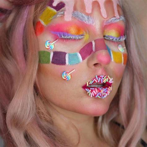 fantasy candy makeup ideas|candyland inspired makeup.